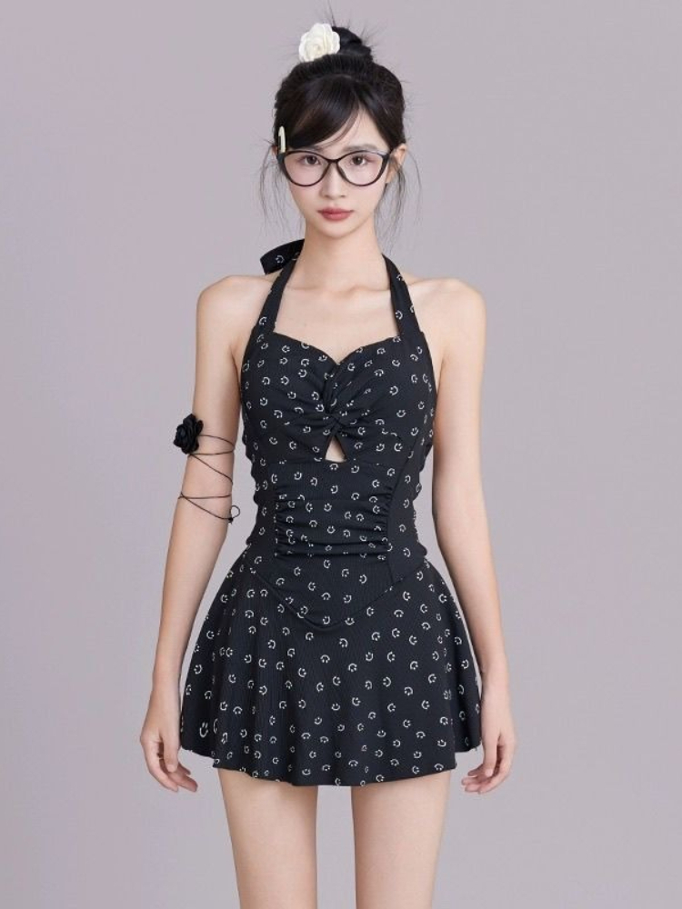 Women's Halter One Piece Swims - Bath ulasan dan harga