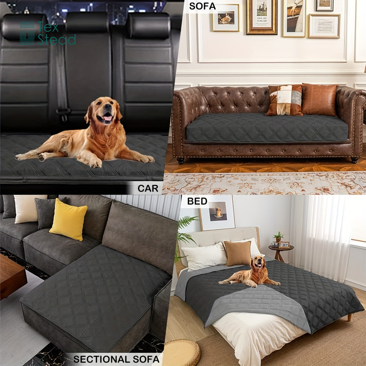 Reversible Waterproof Dog Bed  - Waterproof Mattress Protector Breathable ulasan dan harga