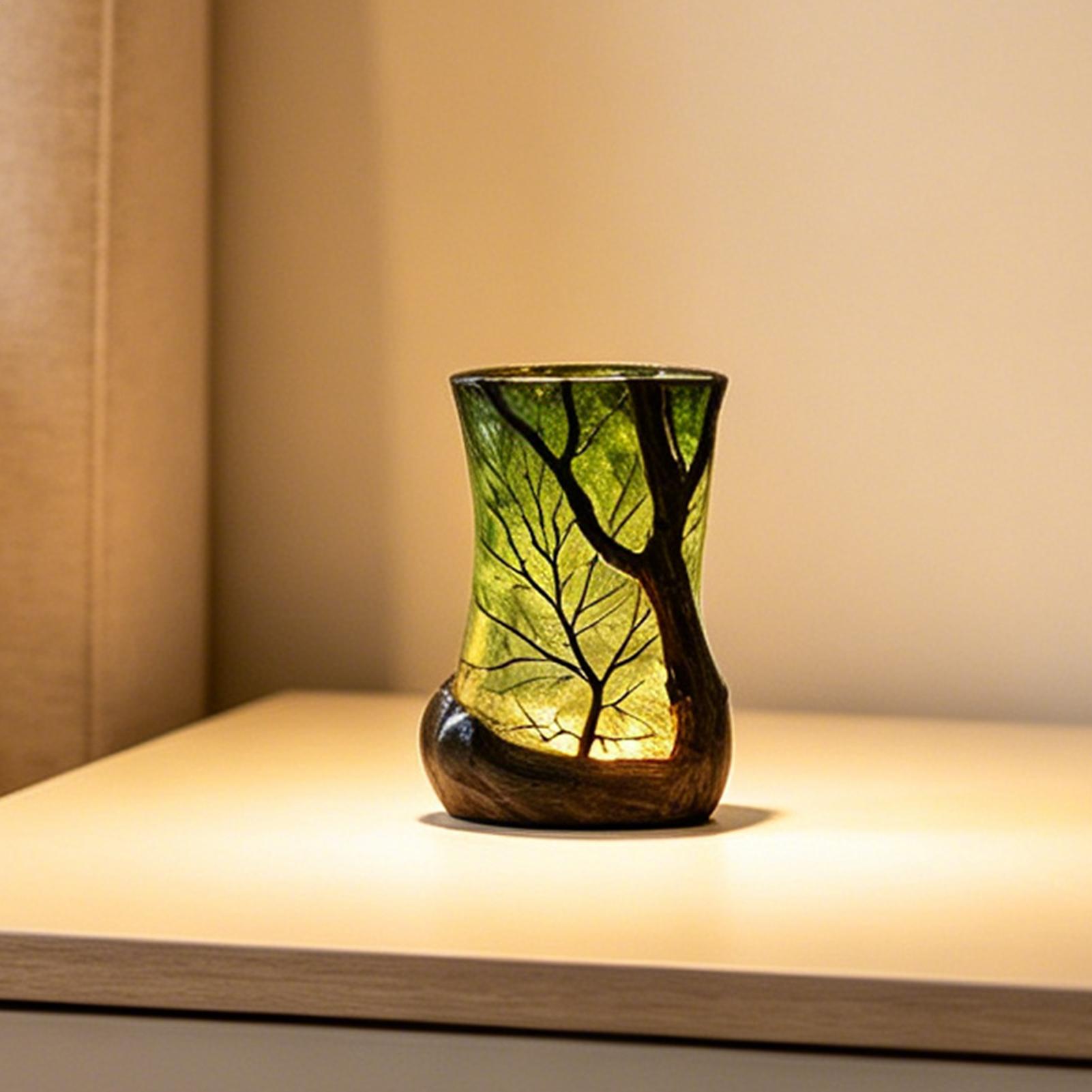 Bedside Table Lamp Forest Nigh - Home Decor ulasan dan harga