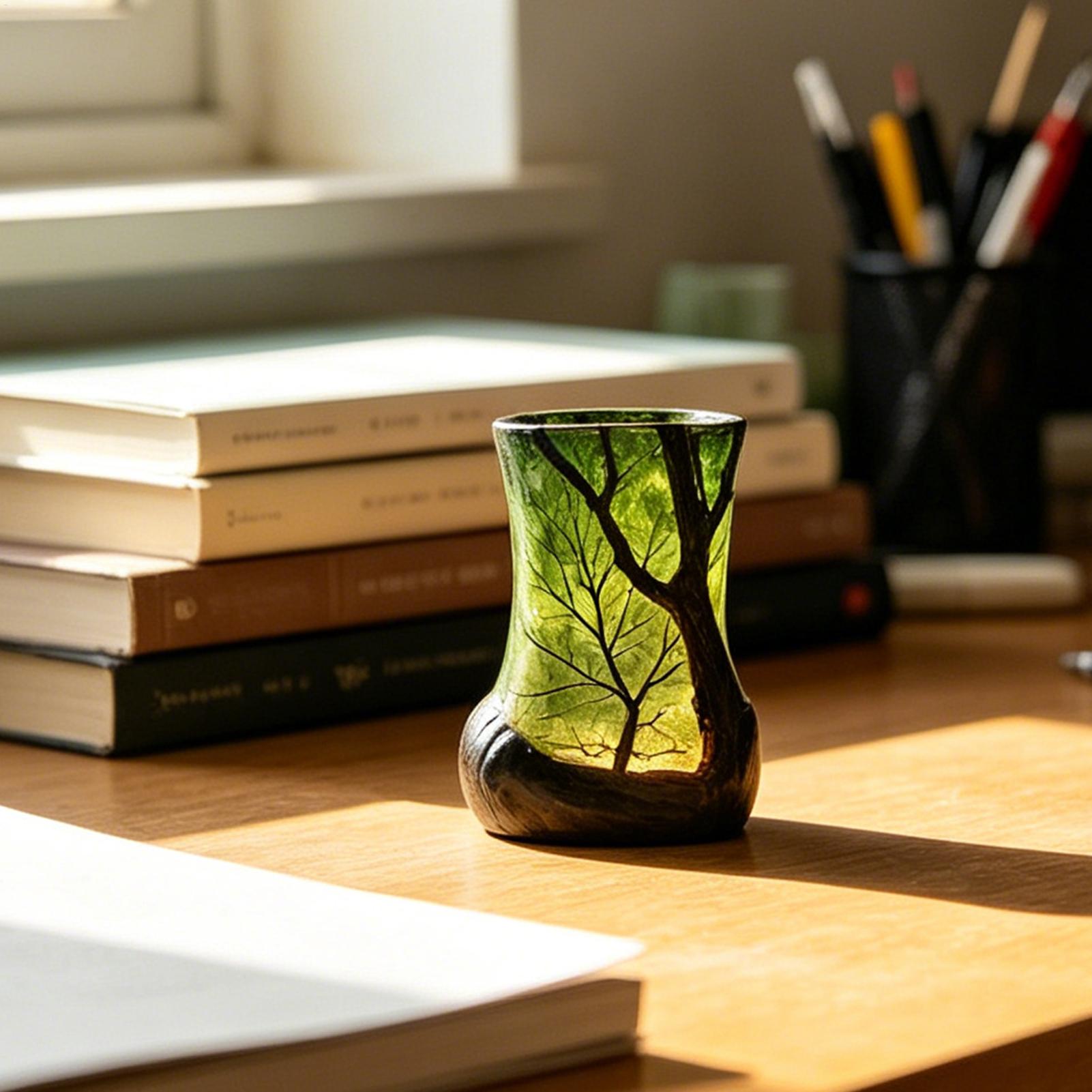 Bedside Table Lamp Forest Nigh - Home Decor ulasan dan harga