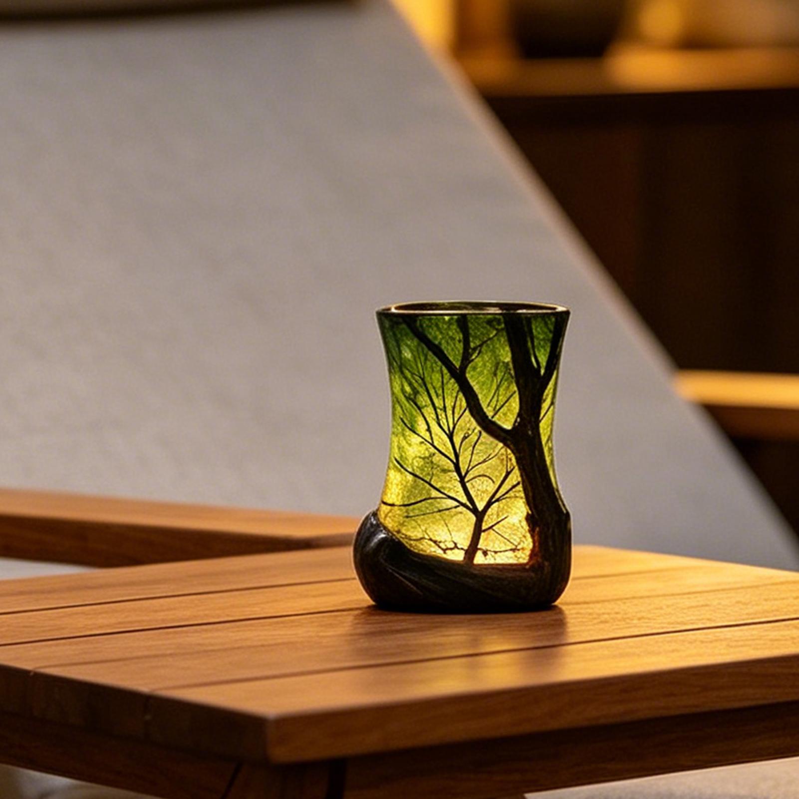Bedside Table Lamp Forest Nigh - Home Decor ulasan dan harga