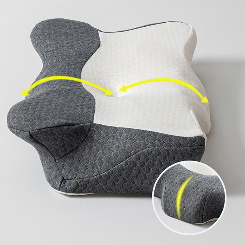 2026 New Butterfly Memory Foam - Memory Foam Orthopedic Pillow Neck Pain ulasan dan harga