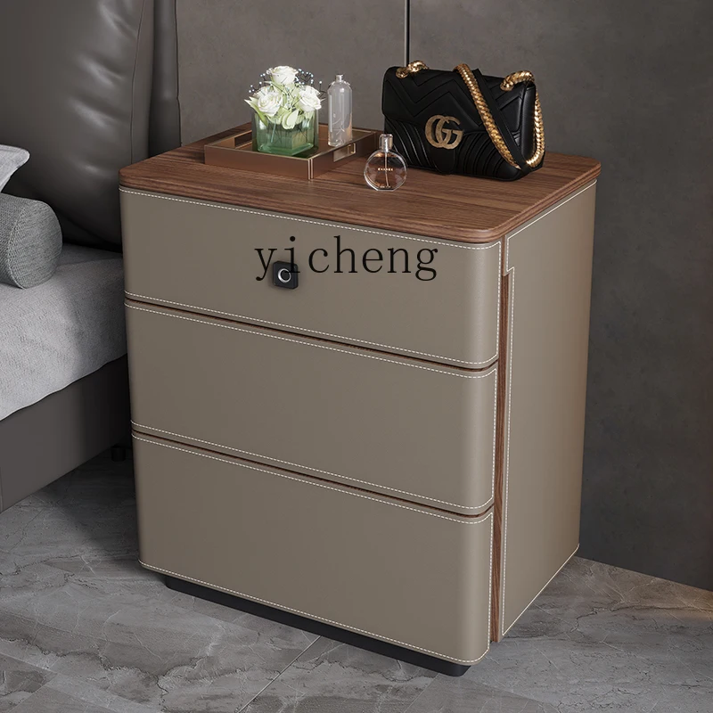 X5-14 saddle leather bedside t - Storage & Organization ulasan dan harga