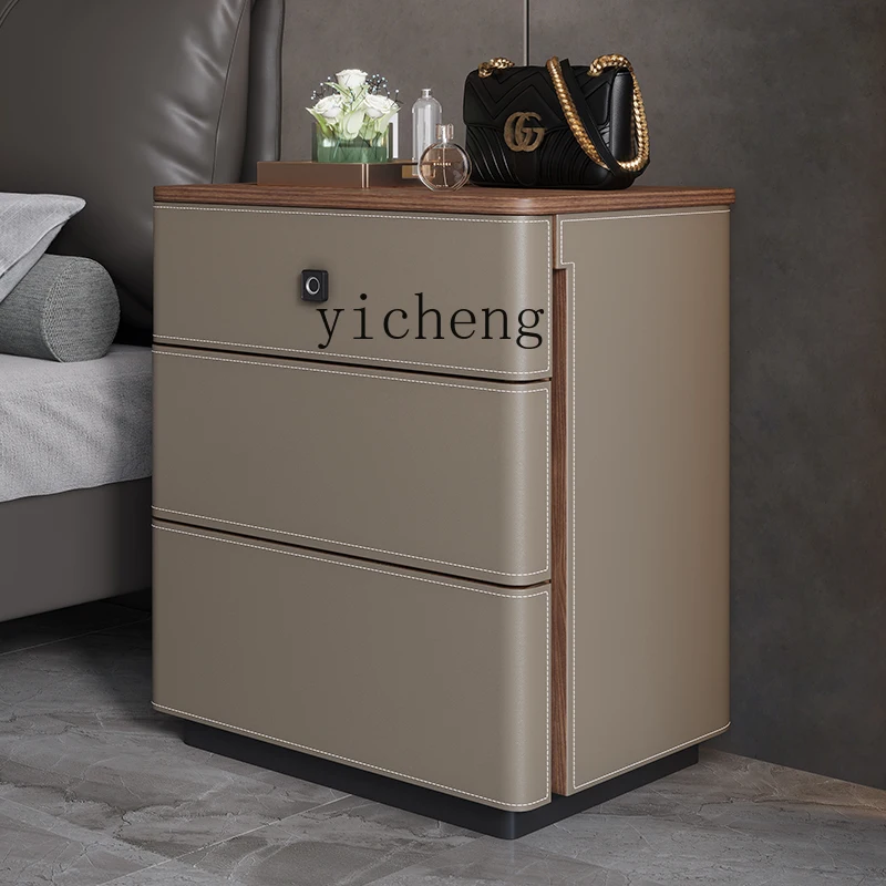 X5-14 saddle leather bedside t - Storage & Organization ulasan dan harga