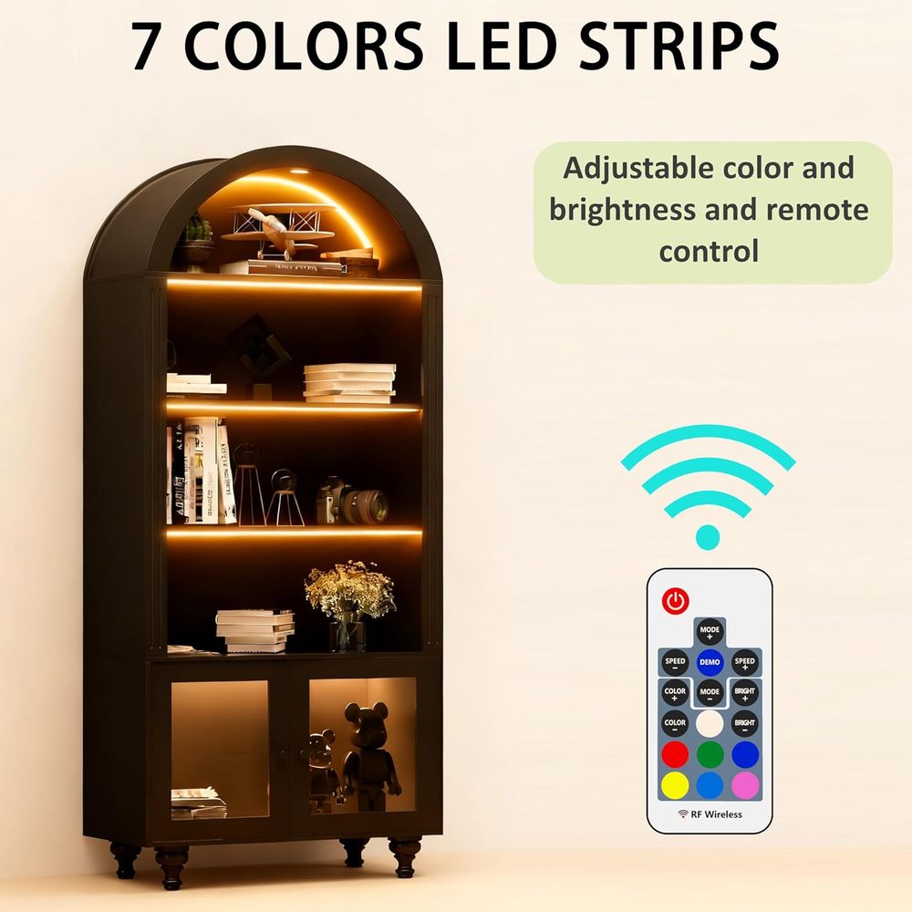 Wooden Arched Display Storage  - Storage & Organization ulasan dan harga