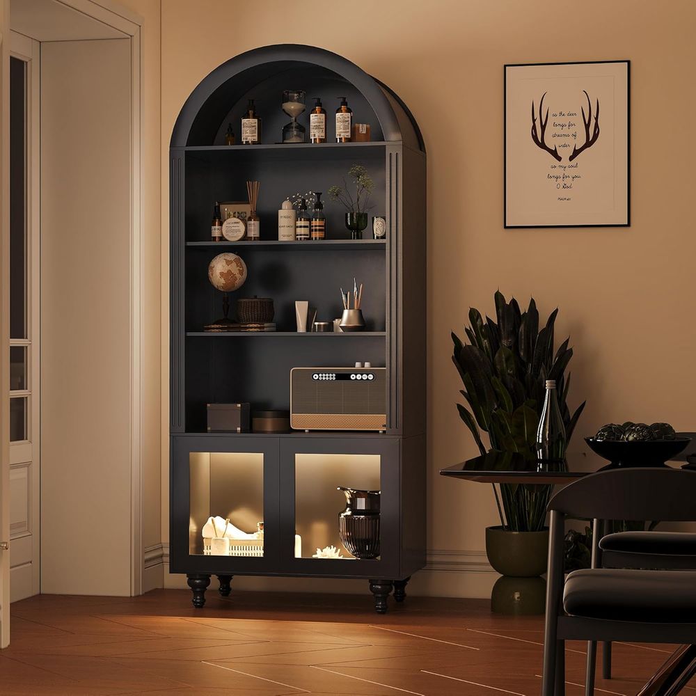 Wooden Arched Display Storage  - Storage & Organization ulasan dan harga